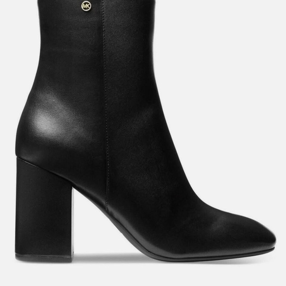 Michael Kors Black Heeled Boots - Picture 1 of 3
